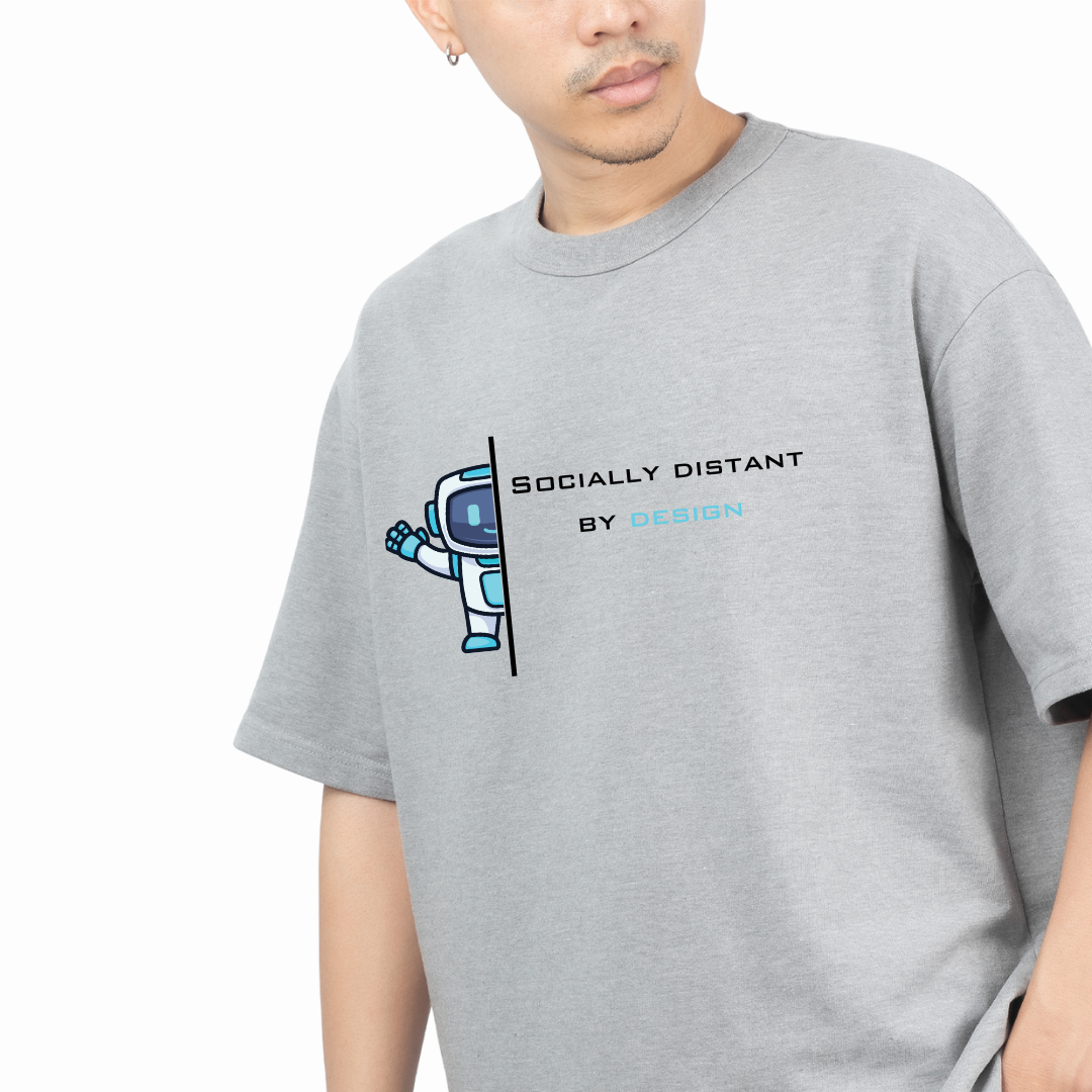 Funny Mental Health Unisex TShirt – Socially Distant by Design