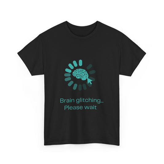 Relatable Mental Health, Unisex Graphic Tee - Brain Glitching