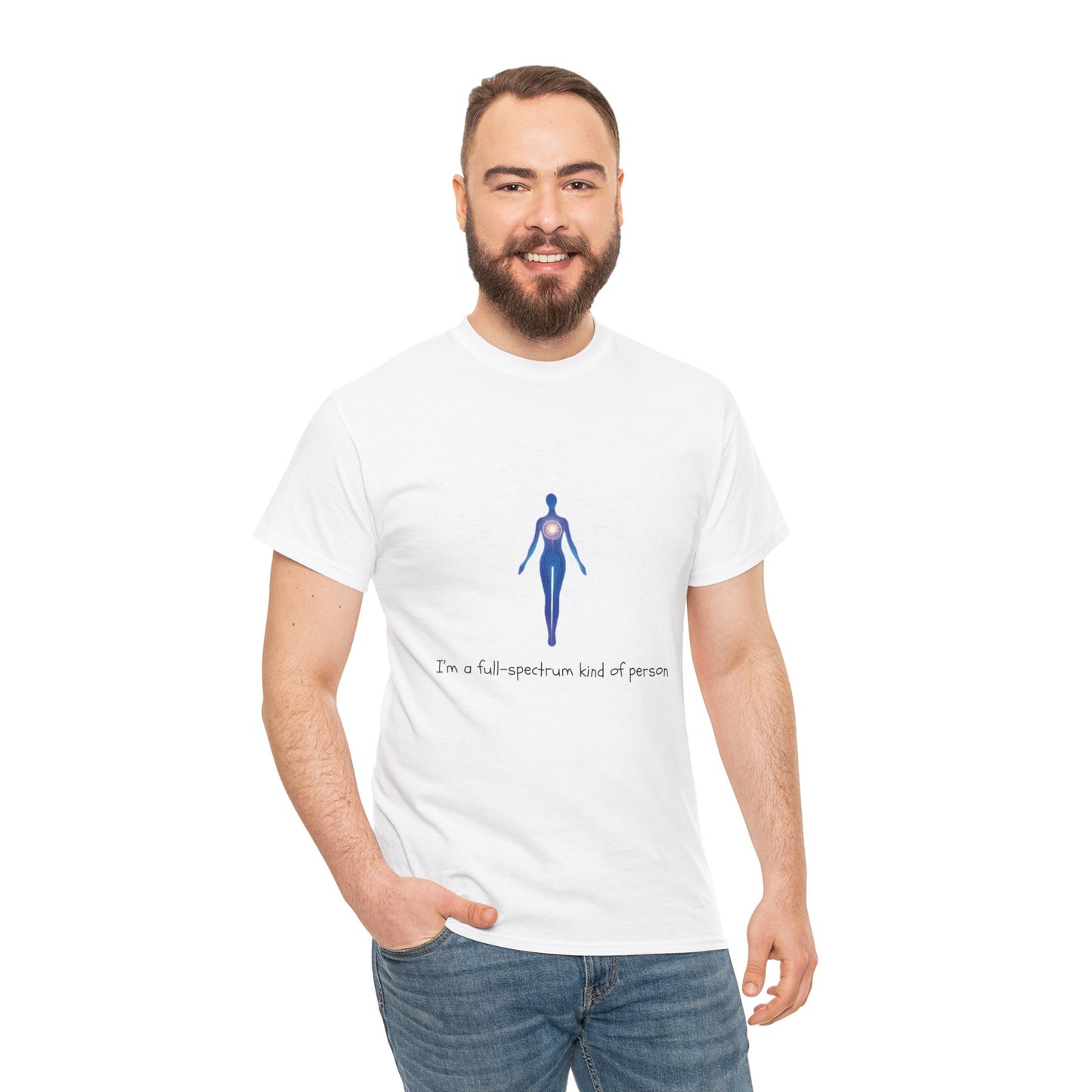 Autism Mental Health Awareness Unisex T-Shirt, Full Spectrum Kind of Person Tee