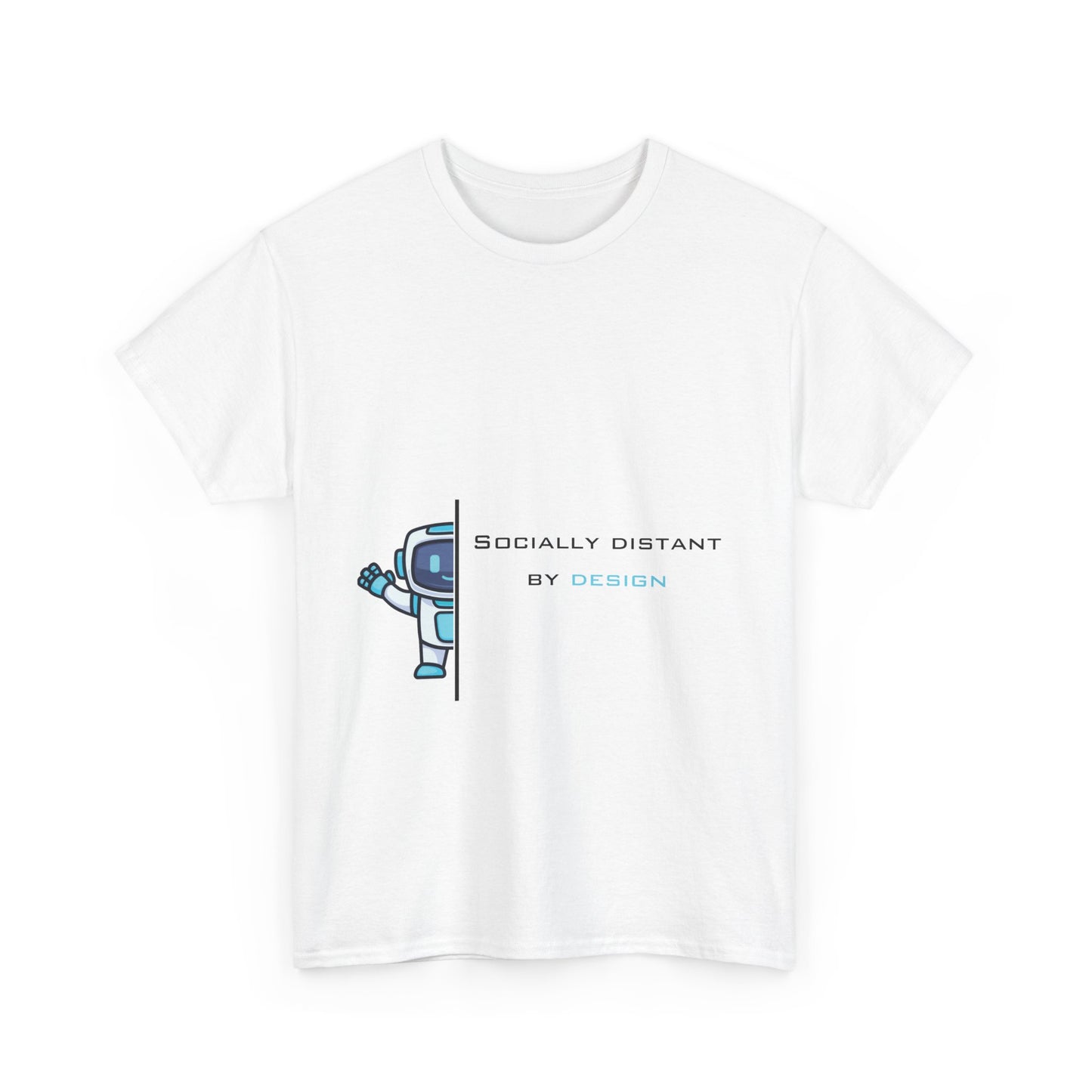 Funny Mental Health Unisex TShirt – Socially Distant by Design
