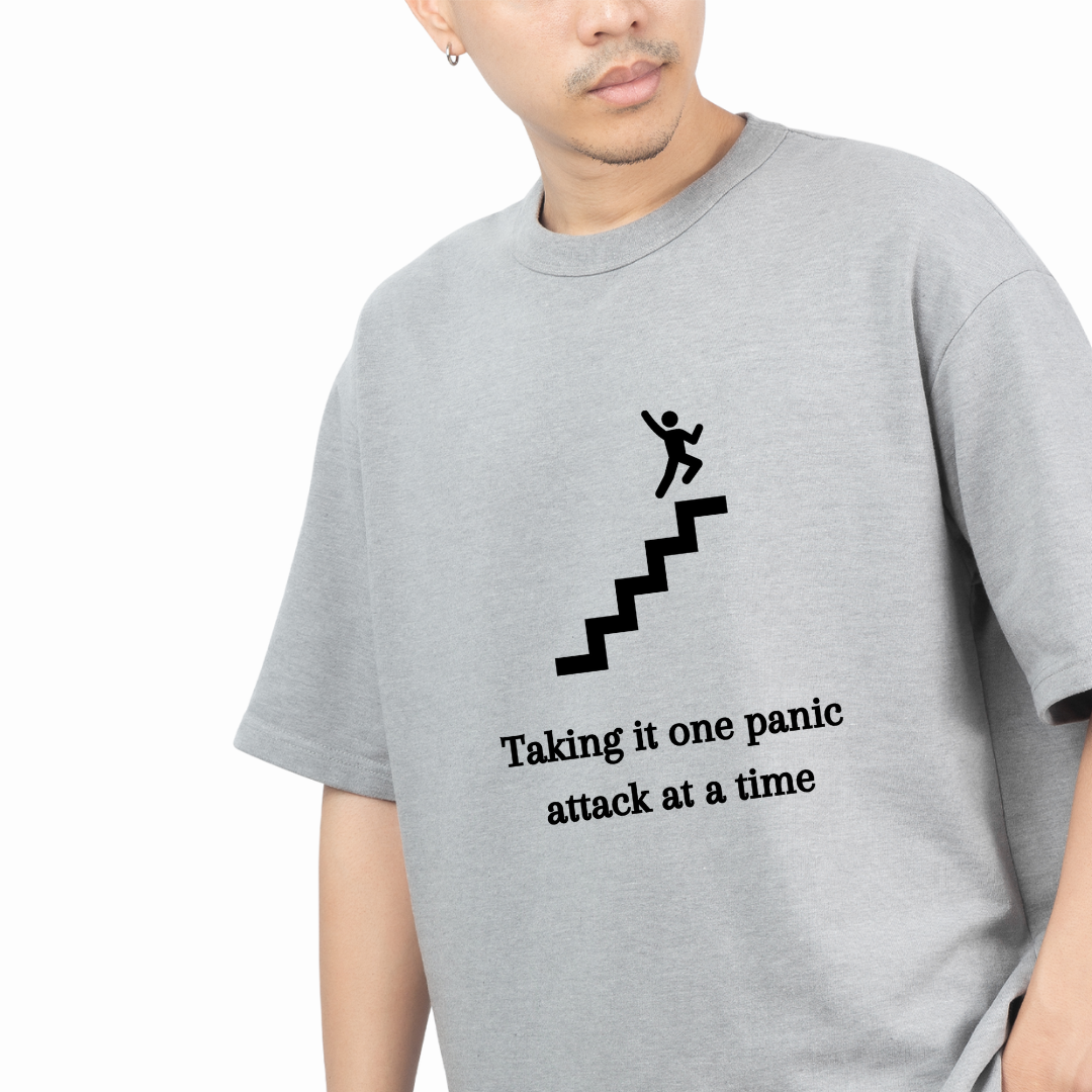 Relatable Mental Health Tee, Anxiety Awareness